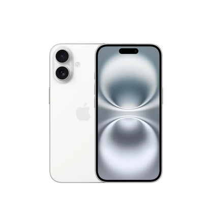 Apple iPhone 16 128 GB: 5G Mobile Phone with Camera Control, A18 Chip and a Big Boost in Battery Life. Works with AirPods; White - RENTOPC