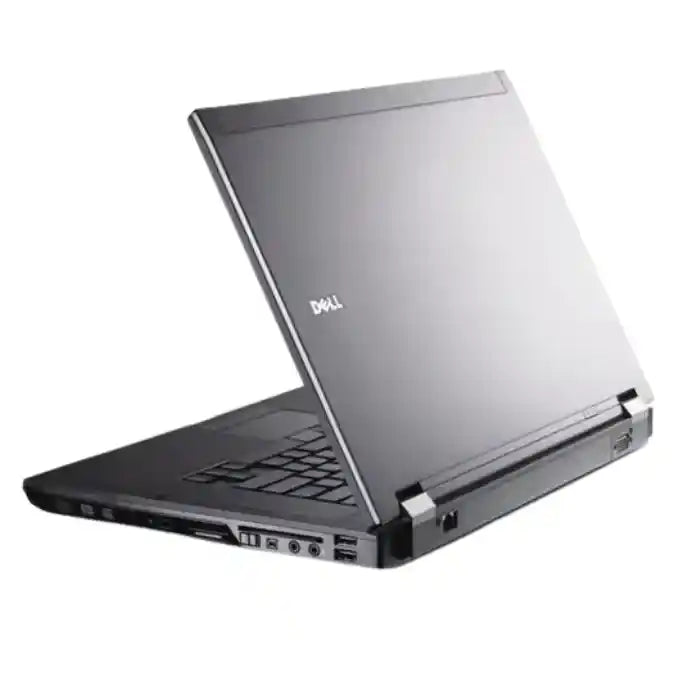 Dell laptop on a white background