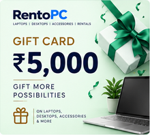 RentoPC Gift Card ₹5,000