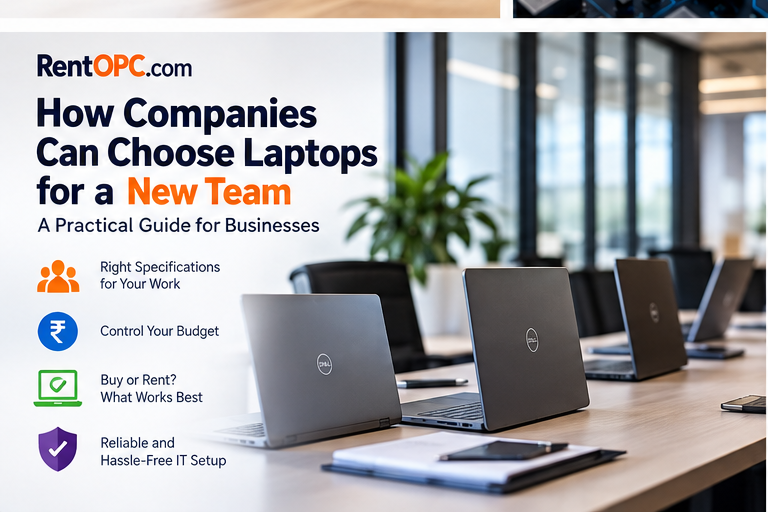Corporate laptop selection hero image
