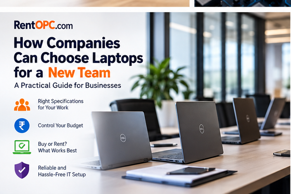 How Companies Can Choose Laptops for a New Team