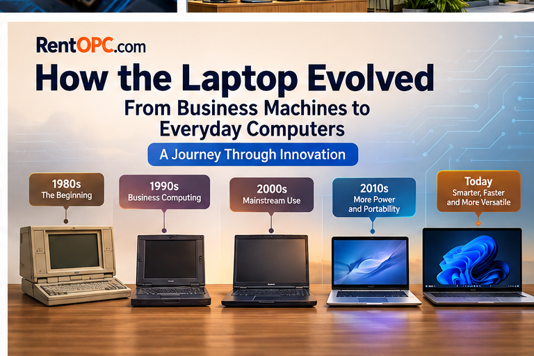 Laptop evolution history hero image