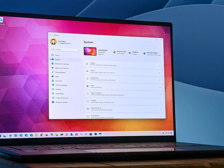 Windows 11 settings