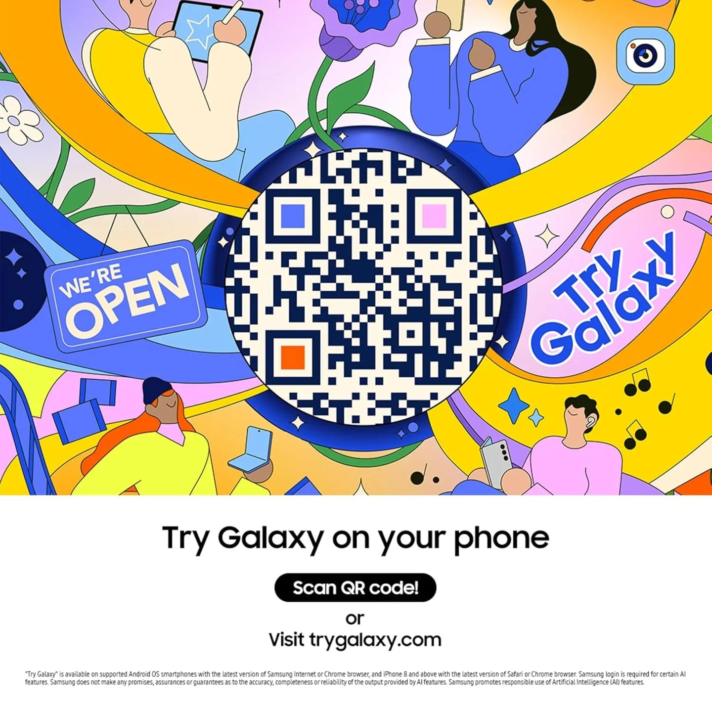 Samsung Galaxy S25 5G Smartphone with Galaxy AI (Icy Blue, 12GB RAM, 256GB Storage), Snapdragon 8 Elite, 50 MP Camera with ProVisual Engine and 4000mAh Battery - RENTOPC