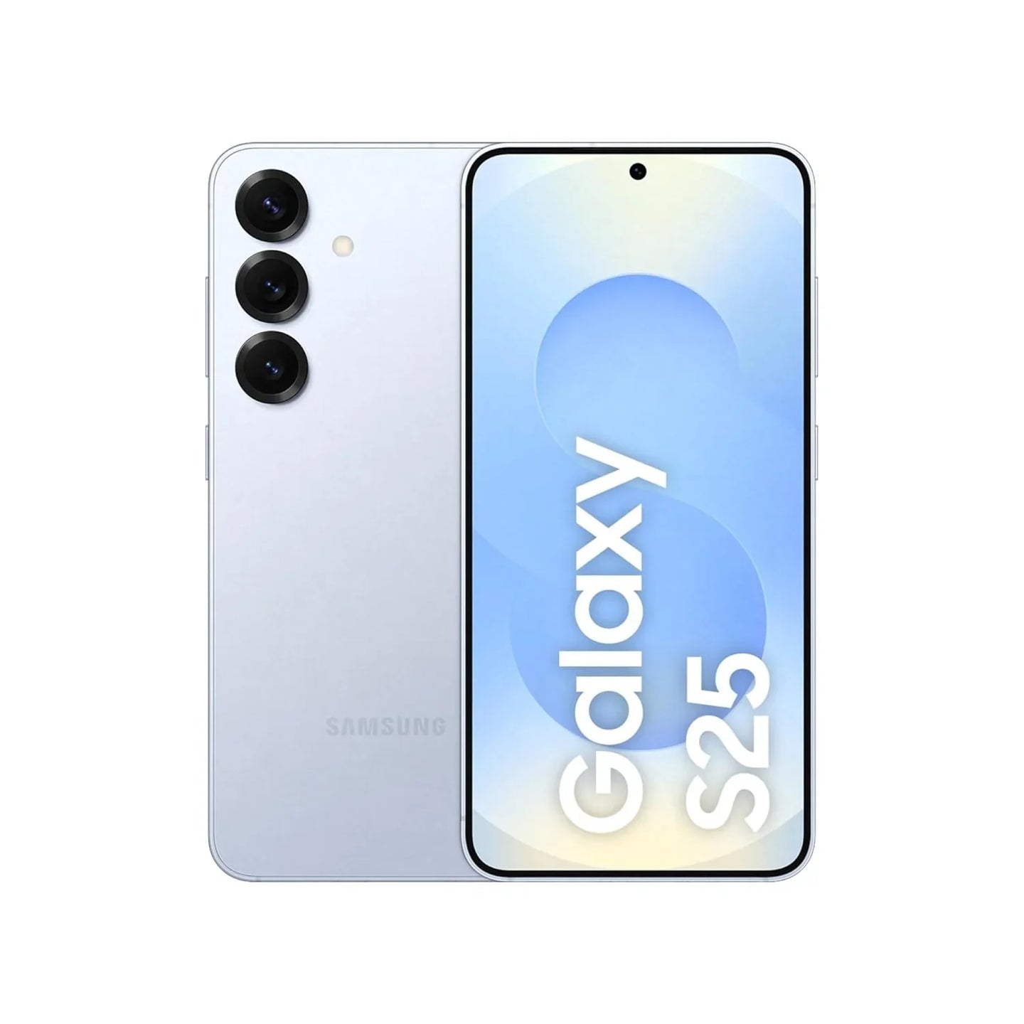 Samsung Galaxy S25 5G Smartphone with Galaxy AI (Icy Blue, 12GB RAM, 256GB Storage), Snapdragon 8 Elite, 50 MP Camera with ProVisual Engine and 4000mAh Battery - RENTOPC