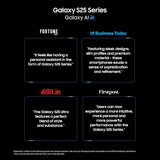 Samsung Galaxy S25 5G Smartphone with Galaxy AI (Icy Blue, 12GB RAM, 256GB Storage), Snapdragon 8 Elite, 50 MP Camera with ProVisual Engine and 4000mAh Battery - RENTOPC