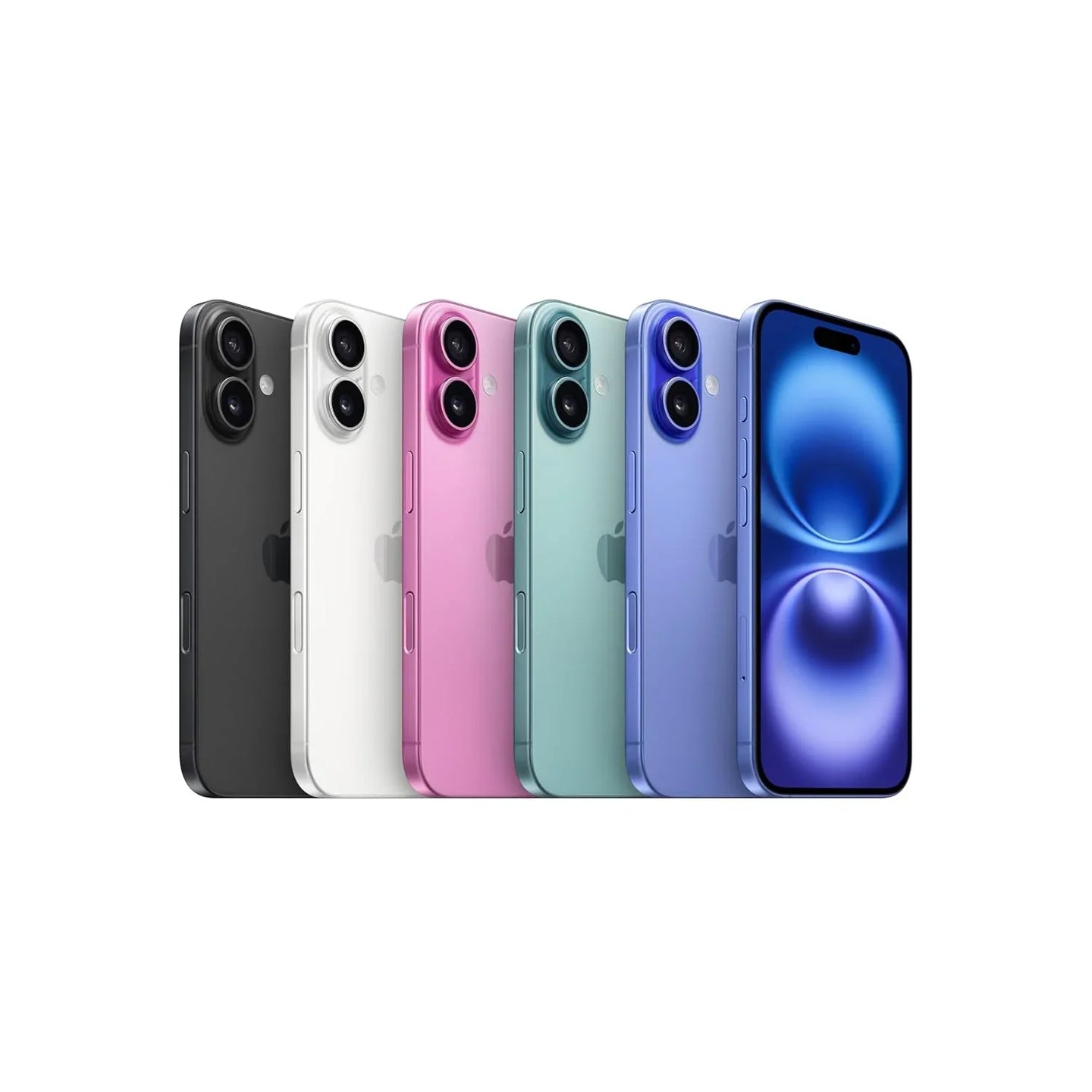 Apple iPhone 16 128 GB: 5G Mobile Phone with Camera Control, A18 Chip and a Big Boost in Battery Life. Works with AirPods; White - RENTOPC
