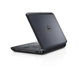 Black Dell laptop on a white background