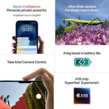 Apple iPhone 16 128 GB: 5G Mobile Phone with Camera Control, A18 Chip and a Big Boost in Battery Life. Works with AirPods; White - RENTOPC