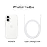Apple iPhone 16 128 GB: 5G Mobile Phone with Camera Control, A18 Chip and a Big Boost in Battery Life. Works with AirPods; White - RENTOPC
