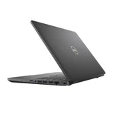Black Dell laptop on a white background