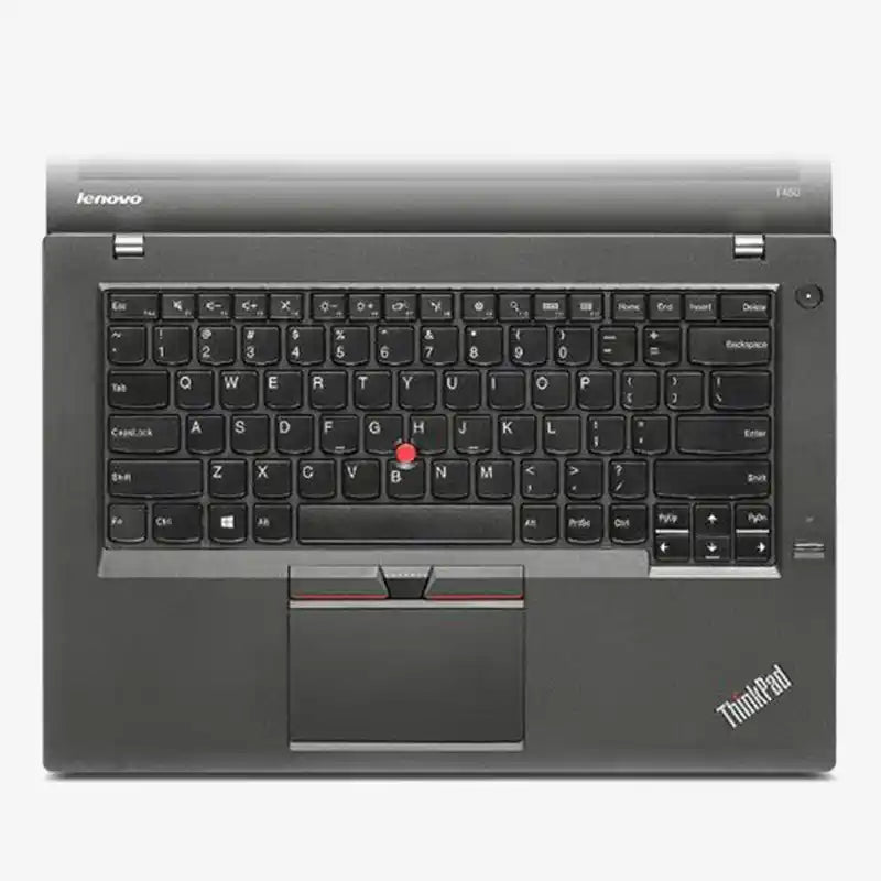Lenovo ThinkPad laptop on a white background