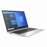 Laptop with Windows operating system on the screen on a white background