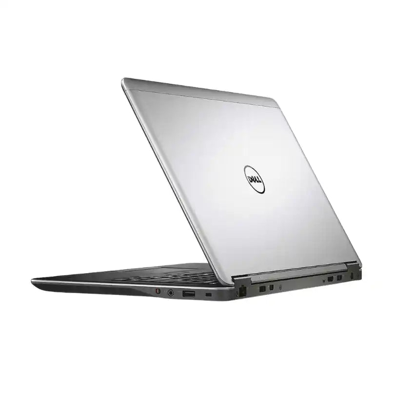 Dell laptop on a white background