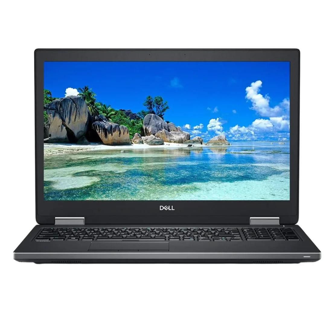 Dell precision 7730 Intel i7-8850H @2.6 Ghz 8th gen 6 cores FHD Nvidia Quadro P3200 6gb graphics card 17.3" laptop