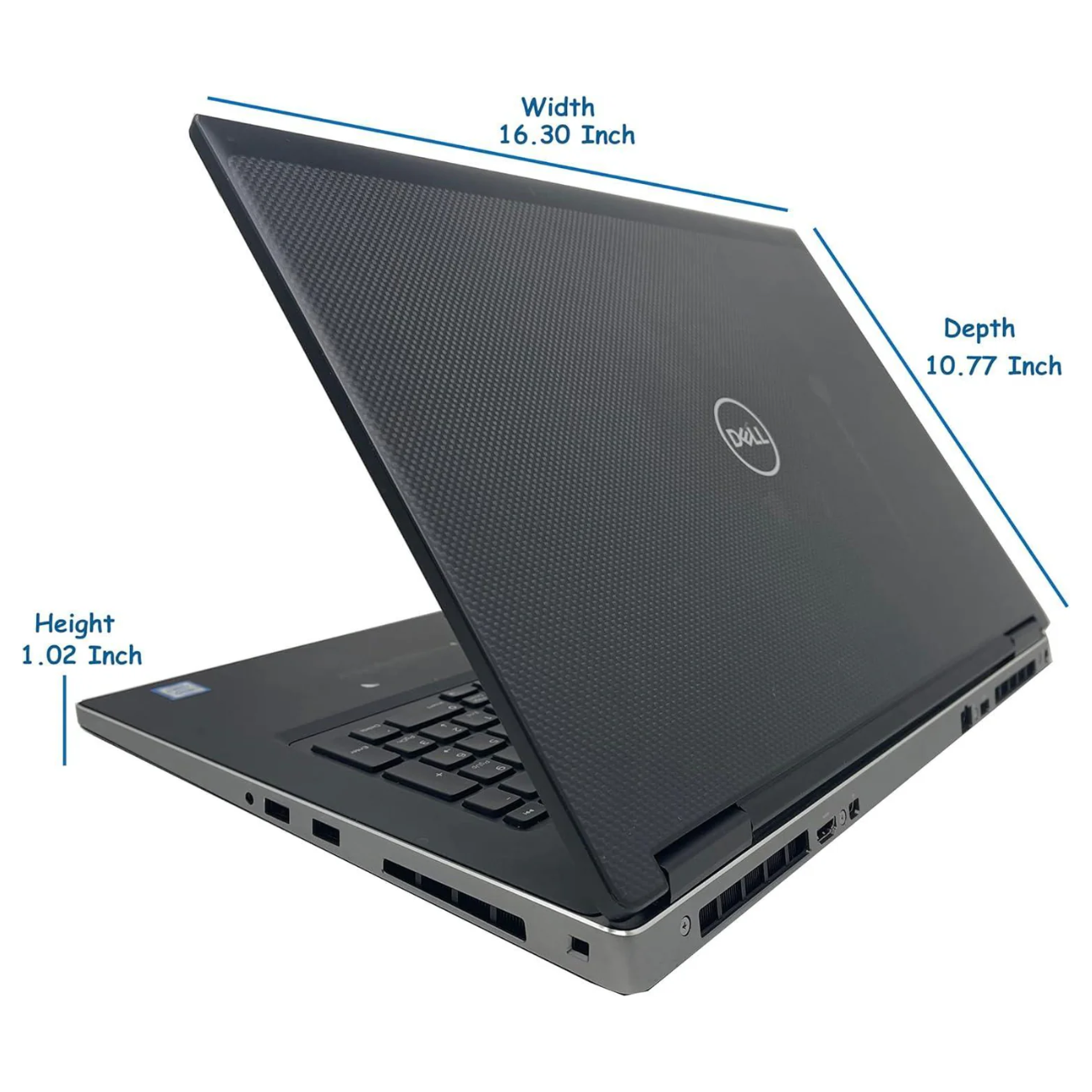 Dell precision 7730 Intel Xeon E-2176M @2.7 Ghz 6 cores FHD Nvidia Quadro P3200 6gb graphics card 17.3" laptop