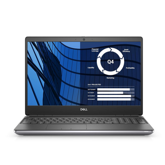 Dell Precision 7550 Intel Xeon(R)W- 10885M@ 2.40ghz 10th gen 15.6" 8cores laptop