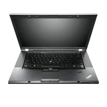 Laptop with ThinkPad logo on a white background