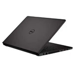 Black Dell laptop on a white background