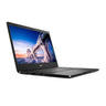 Laptop with a scenic display on a white background
