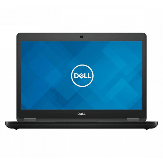 Dell Latitude E5490 14-inch display close-up – anti-glare Full HD screen with slim bezel and integrated webcam.- Rentopc