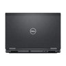 Black Dell laptop on a white background