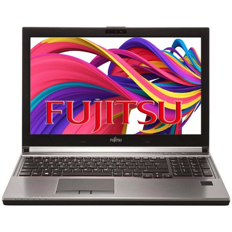 Fujitsu Celsius H770 15.6 inch laptop open front view showing full HD screen and backlit keyboard Xeon E3-1505M.- Rentopc