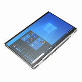 Laptop with a blue screen on a white background