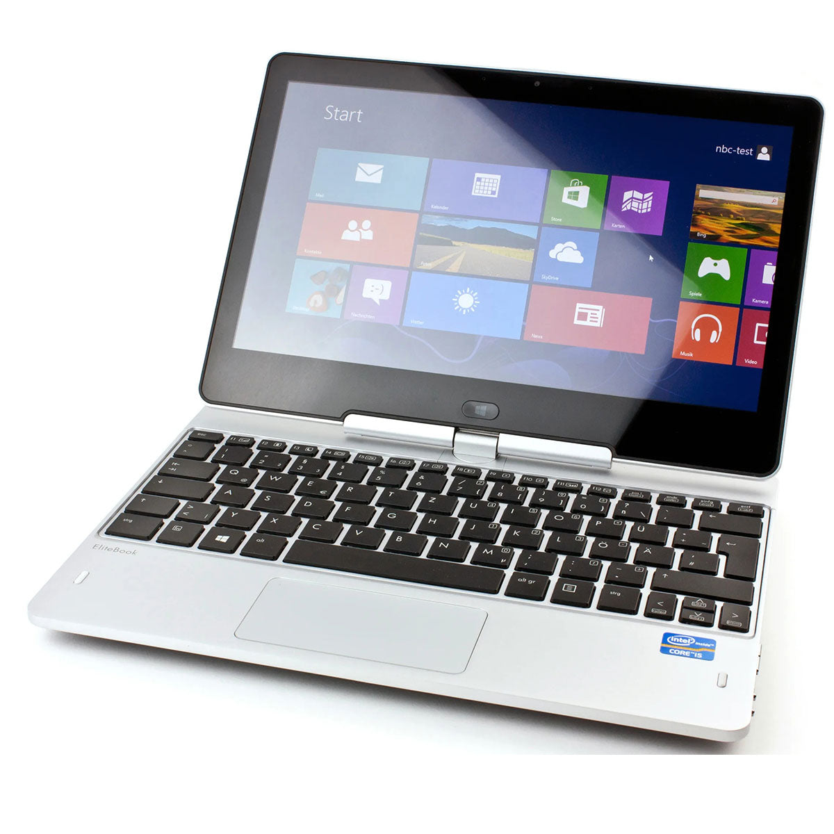 HP EliteBook 810 G3 11.6-inch convertible laptop with touchscreen and Intel Core i7 5th Gen processor. - Rentopc