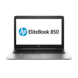 Laptop front angle with elitebook written on it