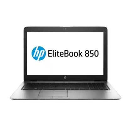 Laptop front angle with elitebook written on it