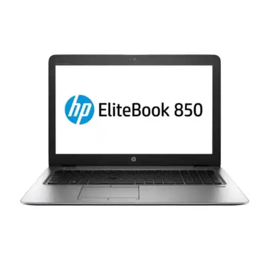 Laptop front angle with elitebook written on it