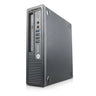 HP EliteDesk computer tower on a white background