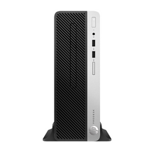 HP ProDesk 400 G5 small form factor desktop computer on a white background