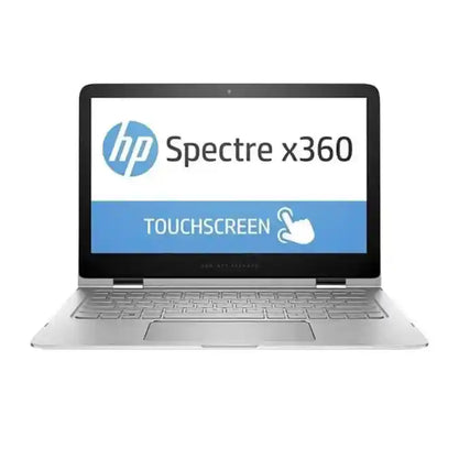 HP Spectre x360 laptop with touchscreen feature on a white background