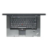Laptop with ThinkPad logo on a white background