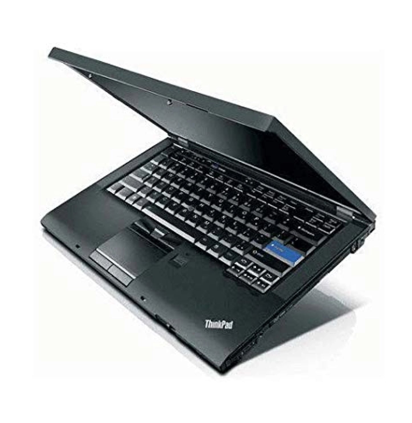 Right side of Lenovo ThinkPad T410 featuring DVD drive, USB, and audio jack.- Rentopc