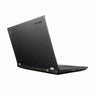 Black ThinkPad laptop on a white background