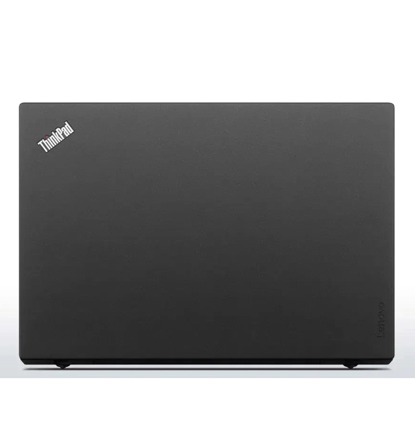 Lenovo ThinkPad T460 back side with ThinkPad logo.- Rentopc