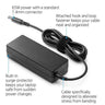 Original HP Big Round Pin Laptop Adapter 65W(Used-Mint Condition) - RENTOPC
