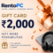RentoPC Gift Card ₹2,000