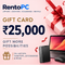 RENTOPC Gift Card