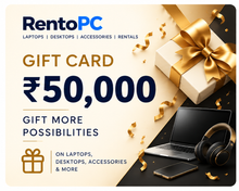 RENTOPC Gift Card ₹50,000