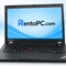 Lenovo ThinkPad T430s slim front view with RentoPC.com background